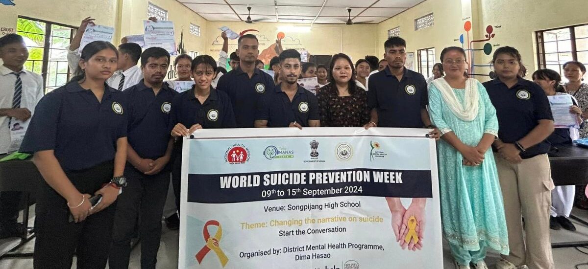 HELP Society Haflong Observes World Suicide Prevention Week 2024