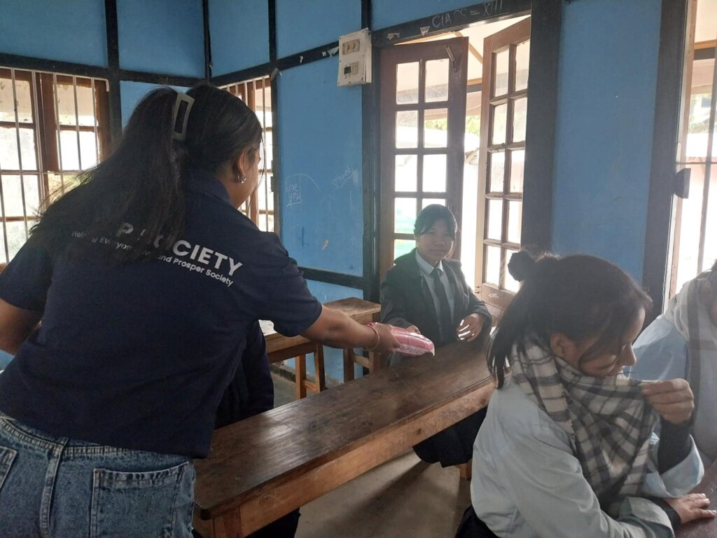 Menstrual Hygiene Awareness Session by HELP Society
