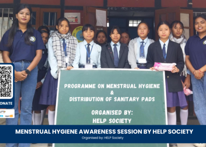 Menstrual Hygiene Awareness Session by HELP Society