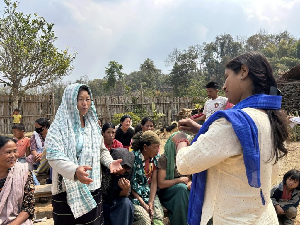 Candle Making Training cum Entrepreneurship Awareness Programme at Ramji & Ndunglo village by HELP Society