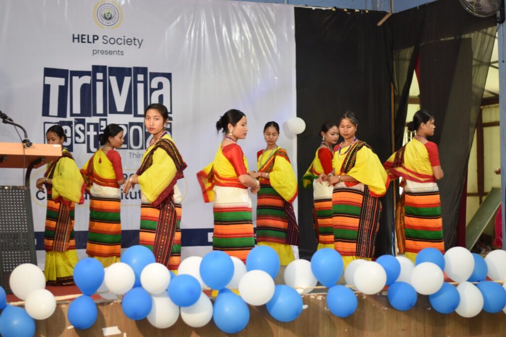 Dimasa Traditional Dance_Trivia Fest 2025_by HELP Society NGO Haflong