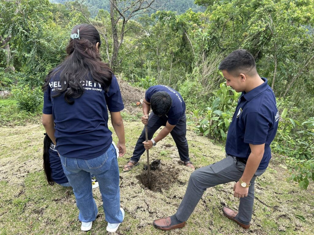 HELP Society Blooms with Cherry Blossoms on Environment Day 2025