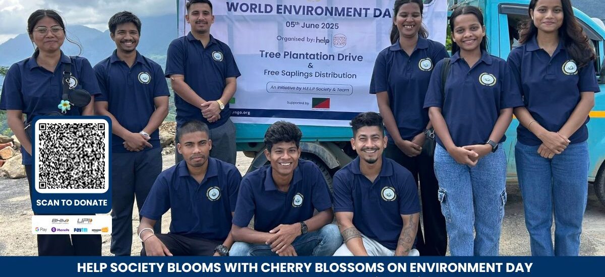 HELP Society NGO Blooms Dima Hasao with Cherry Blossoms on Environment Day 2025