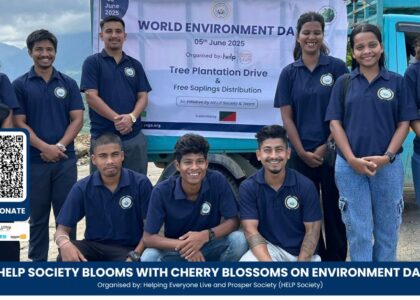 HELP Society NGO Blooms Dima Hasao with Cherry Blossoms on Environment Day 2025
