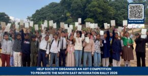 HELP Society organises an Art Competition to promote the North East Integration Rally 2026 at Haflong