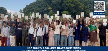 HELP Society organises an Art Competition to promote the North East Integration Rally 2026 at Haflong