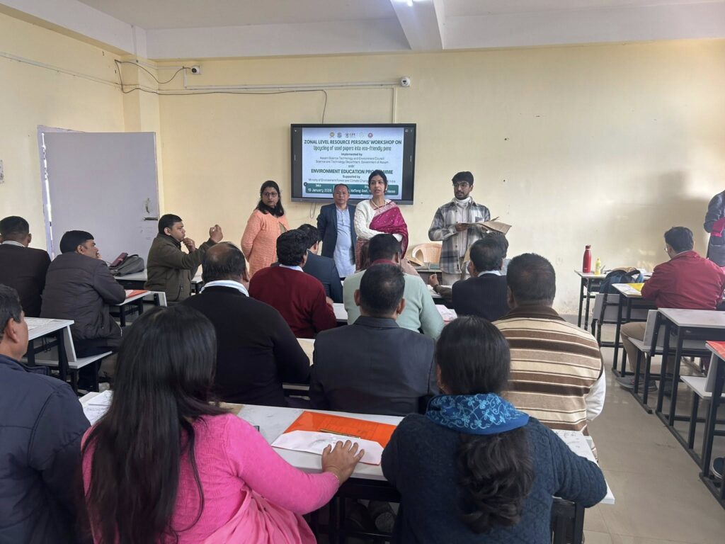 Zonal Level Workshop on Paper Upcycling into Eco-Friendly Pens