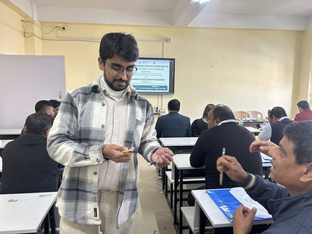 Zonal Level Workshop on Paper Upcycling into Eco-Friendly Pens coordinated by HELP Society NGO