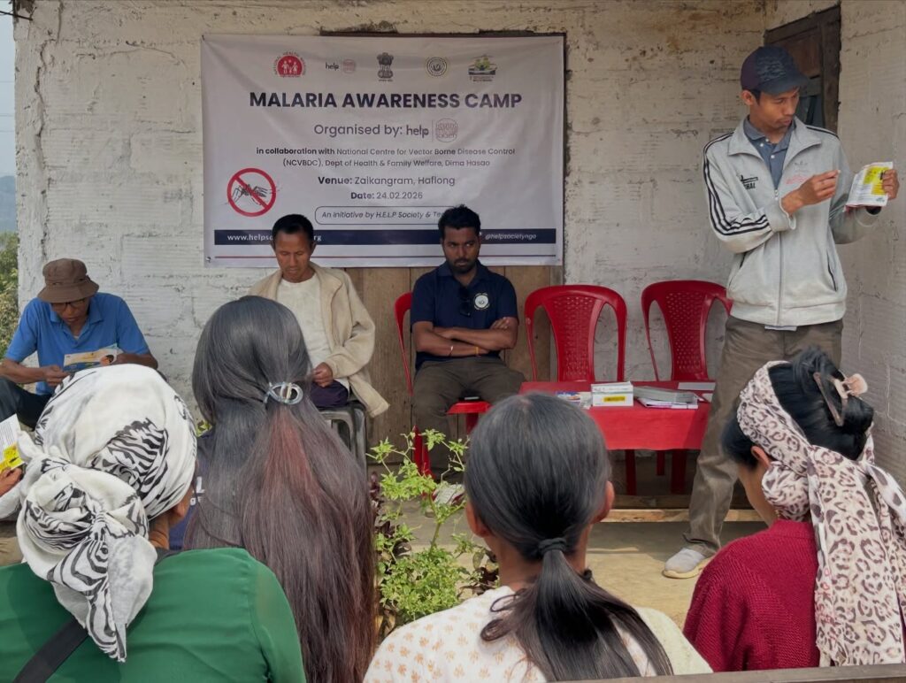 HELP Society Organises Malaria-Dengue Awareness Drive in Dima Hasao