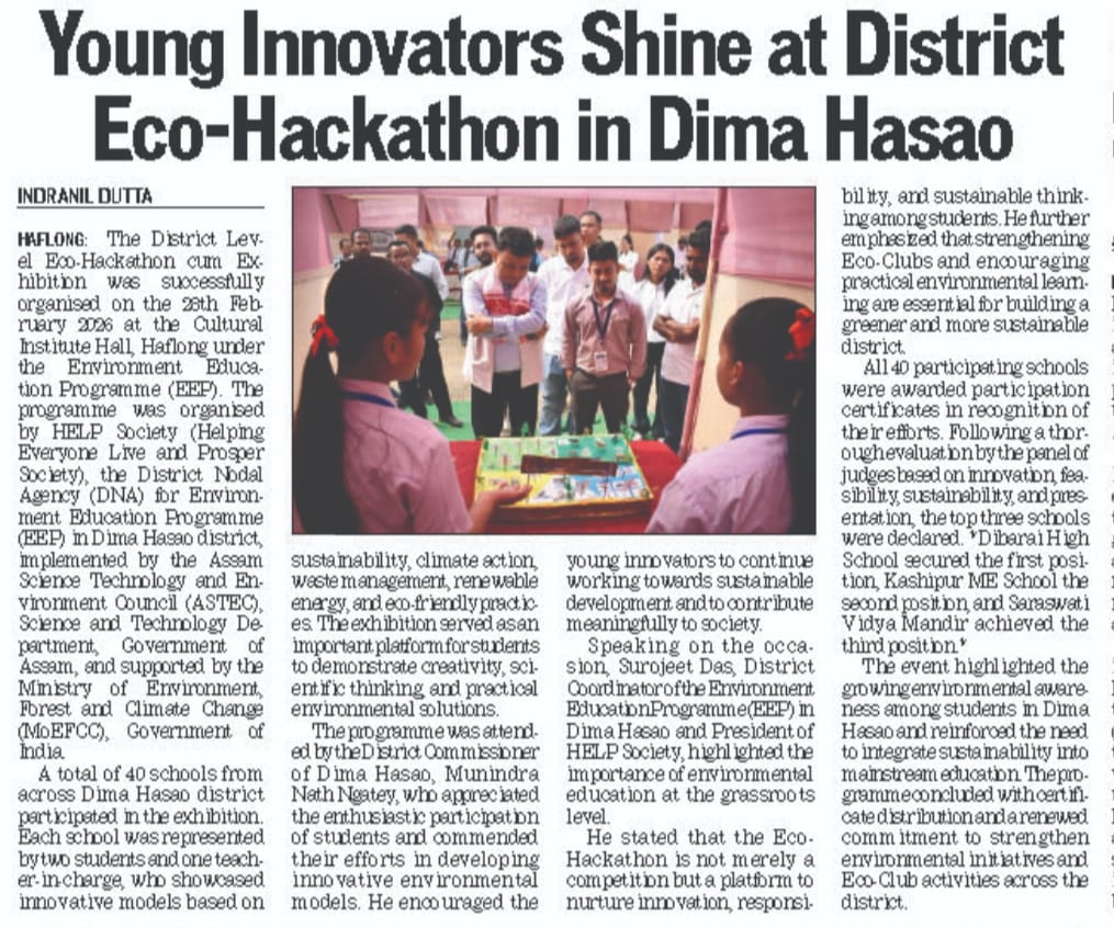 Published in The Mizoram Post 02nd March 2026