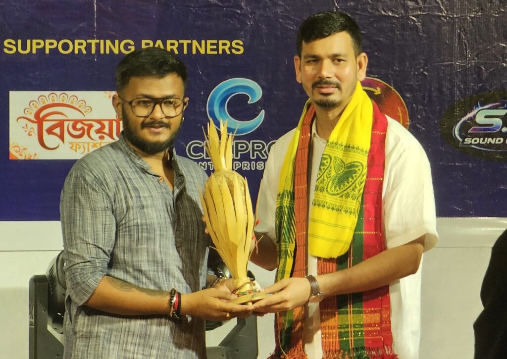 Dr. Milon Das at the Assam Iconic Awards 2026