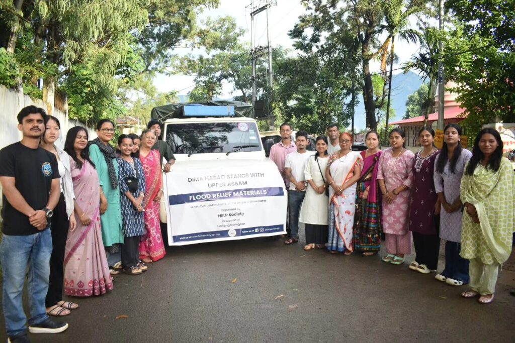 Assam Flood 2026_HELP Society Takes Flood Relief from Dima Hasao to Sivasagar