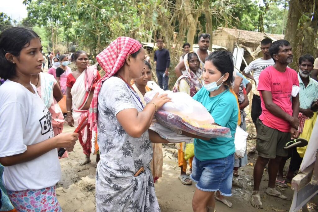 Assam Flood Relief 2026_HELP Society NGO Takes Flood Relief