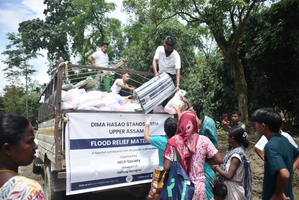 Assam Floods 2026 by HELP Society NGO