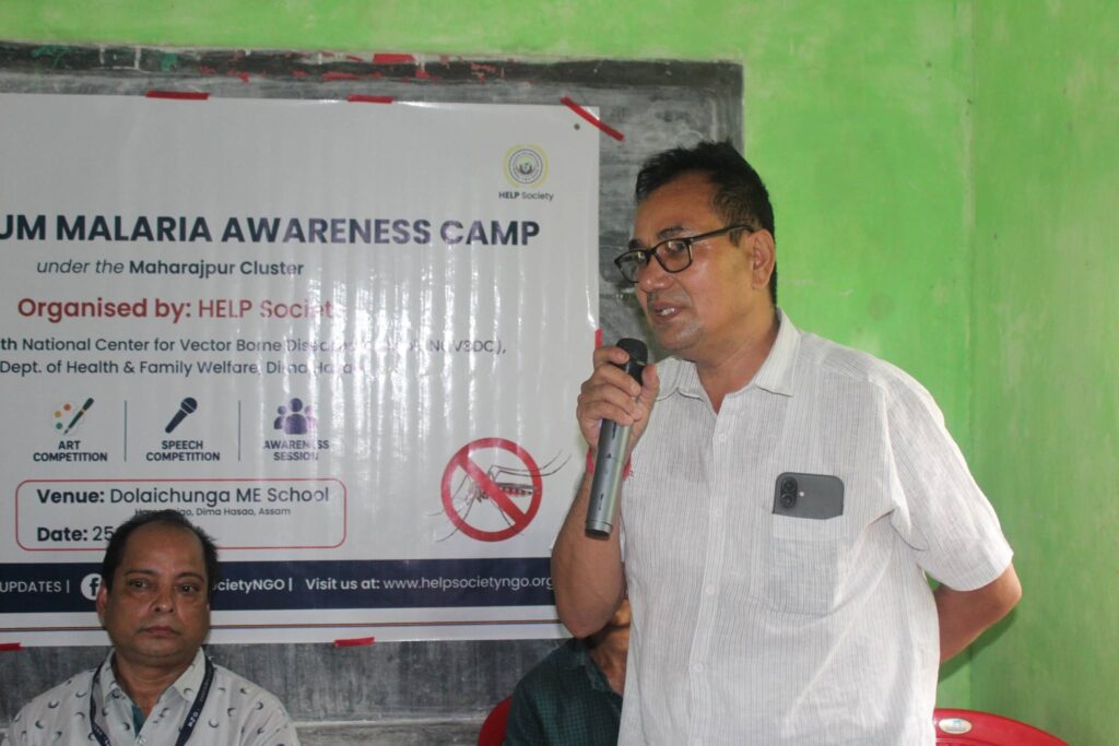 HELP Society NGO Organises Dengue and Malaria Awareness Camp in Dima Hasao