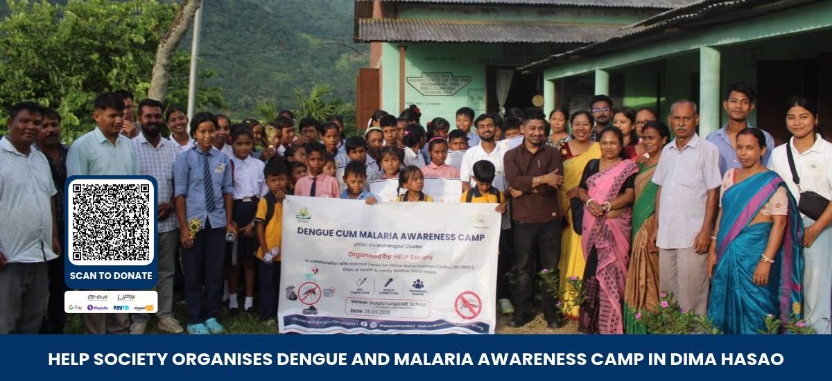 HELP Society Organises Dengue and Malaria Awareness Camp in Harangajao, Dima Hasao